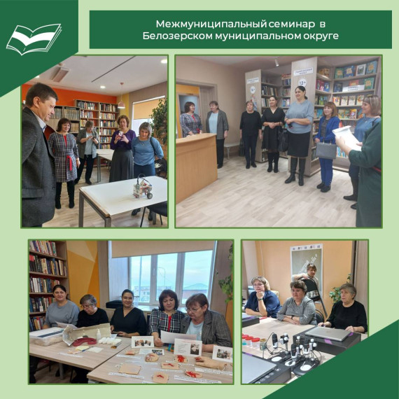 Межмуниципальный семинар в Белозерском муниципальном округе.