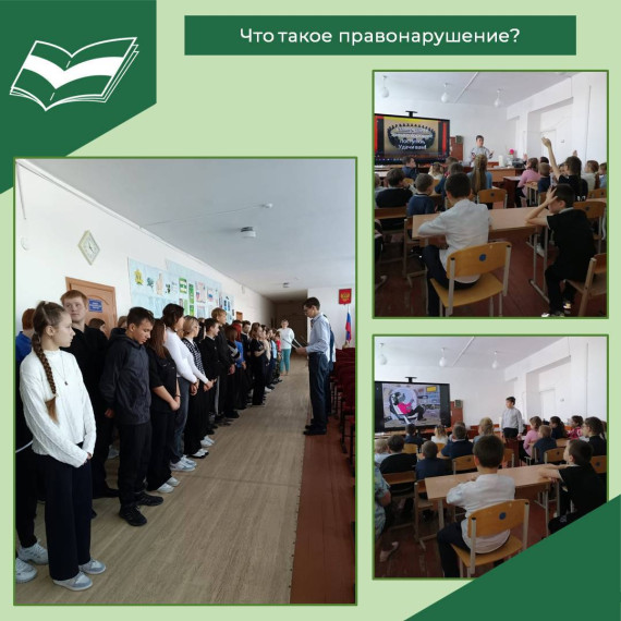 Общешкольная линейка "Наши права и обязанности".